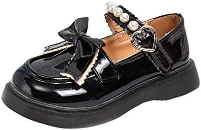 Модел Обувки За момичета, Сватбени Обувки С Лък За Момичета, Вечерни Учебни Обувки на Принцесата, Кожени Обувки За Деца, туфли, Женски