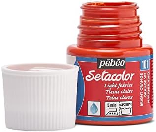Боя за тъкани PEBEO Light Fabric Setacolor, 45 мл, ярко оранжево