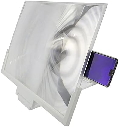 LDCHNH Нов 14-Инчов 3D усилвател на екрана, Увеличително Стъкло за Мобилен телефон, Поставка за видео, Сгъваем Екран, Голям Държач за защита