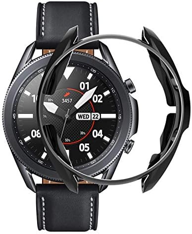 Защитен калъф за Samsung Galaxy Watch 3 45 мм, NAHAI 3 опаковки Ултра-устойчив на удари калъф от TPU покритие Около защитна
