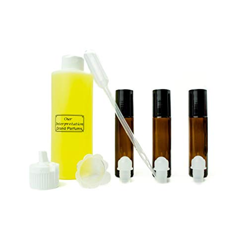 Набор от парфюмерийни масла Grand Parfums - Knowing Type Body Oil Ароматно масло за тяло - Нашата интерпретация, с бутылочками на роли и