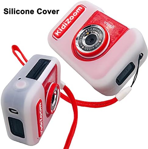 Твърд калъф за носене и силиконов калъф за видеокамера VTech KidiZoom Creator Cam, Пътен калъф за съхранение на студийната камера