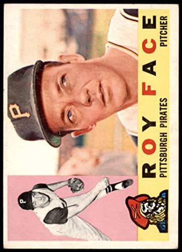 1960 Topps 20 Рой Face Питсбърг Пайрэтс (Бейзболна картичка) VG/БИВШИ пирати
