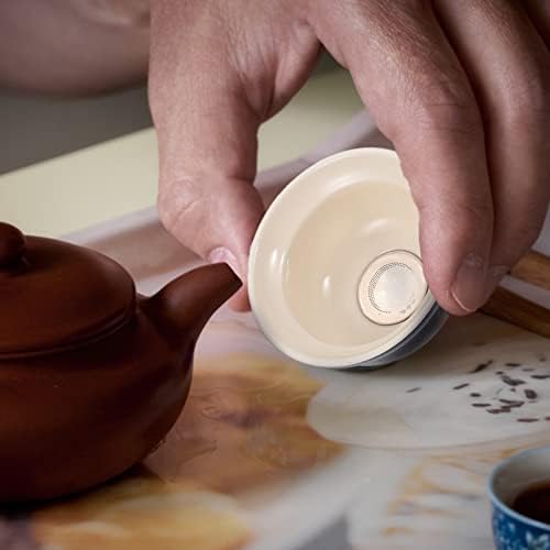 Керамични Кана за Чай Hemoton, Китайски Кана за Подаване на Чай Фу, Общ Пот, Чайник Гунфу, Китайски уреди за Дома