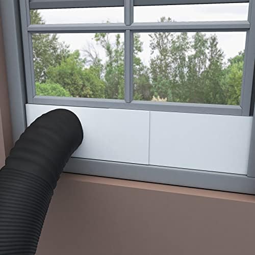 Комплект Вентилационни прозорци сушилни Forestchill за Вентилация на Маркуча Сушилни диаметър 4 инча, Комплект Регулируеми Вентилационни прозорци с Изолирана Уплътнит