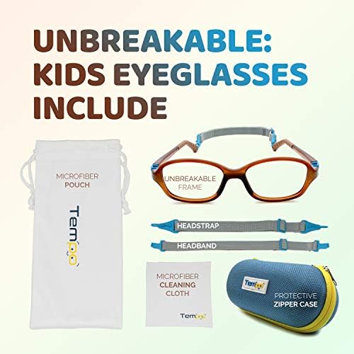 TEMPO: Нечупливи Детски очила - Гъвкави Модерни очила за деца - 3006