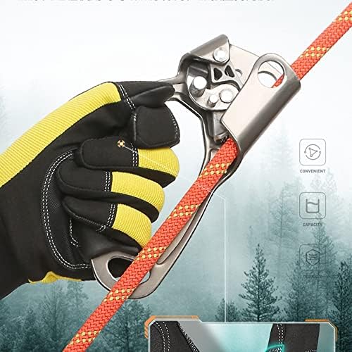 EODNSOFN Механичен Унисекс ръкавици, Работни каски за Заваряване Защитни Градински Спортни ръкавици, Мъжки и дамски спортни ръкавици с