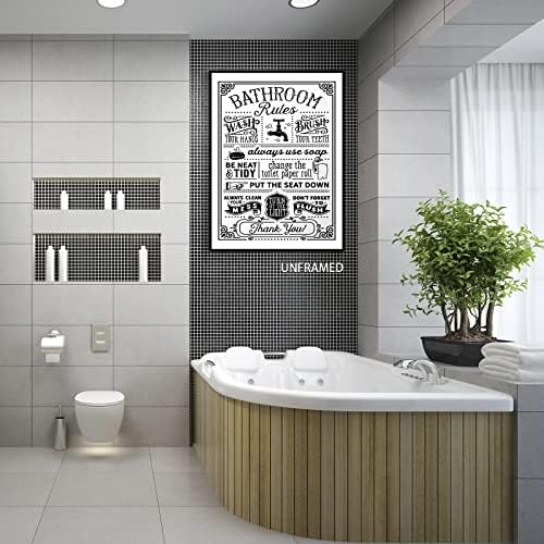 Ретро Декор за баня, Смешни Плакати-Означения за домашен интериор, Добави Необичайно чувство за хумор към вашия Тоалетна, Лесно
