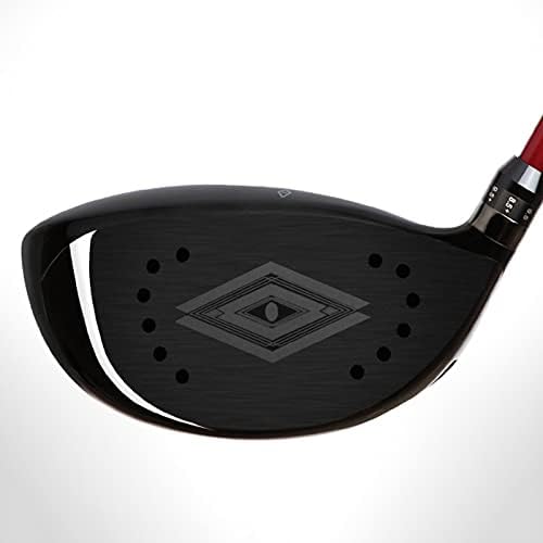 Титан голф драйвер за мъже, оборудване мъжки стика за голф, 1 Дървена Черен/Златен въглеродни влакна вал R/SR/S, идеален за начинаещи