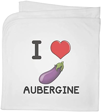 Памучни Бебешки одеяла /Шал I Love Aubergine (BY00026398)