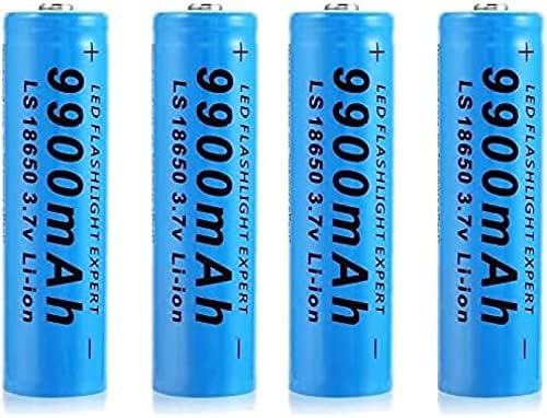 Литиево-Йонните Акумулаторни батерии MORBEX 3,7 В, 9900 ма, Голям Капацитет, Литиеви Батерии, за бутони, за соларни Лампи, Врати разговори, Дистанционни управления, градин?