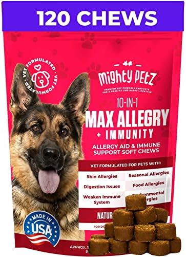 Средство от алергия към кучета Mighty Petz MAX + комплект Mighty Petz MAX конопляный глюкозамин за кучета