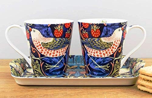 Комплект Чаши и тави, употребявани Portmeirion Home & Gifts Ягода Крадецът Blue
