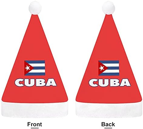 Коледна Шапка С Кубински Флага За Cosplay На Коледна Празнична Парти