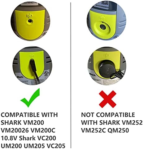 Зарядно устройство за Shark VACMOP VM200 VM20026 VM200C VC200 UM200 UM205 VC205 Серия 10,8 В Литиево-йонна Батерия Pro Безжична Вакуумно