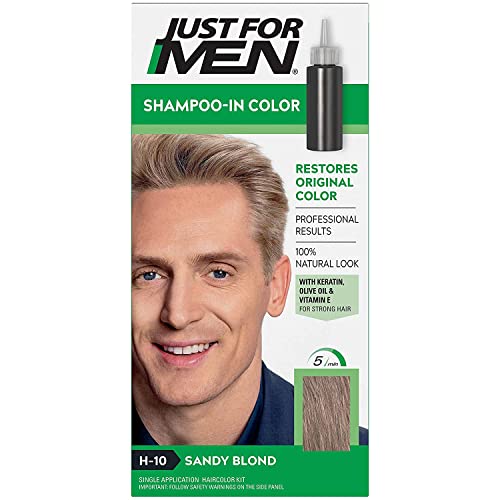 САМО за мъже Цвят на косата H-10 Пясък blond 1 бр (опаковка от 4 броя)