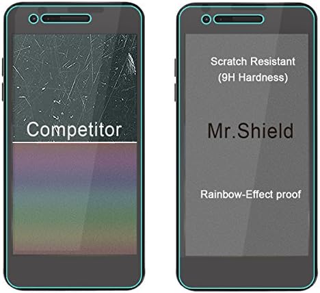 Mr.Shield [КОМПЛЕКТ от 3 позиции] е Предназначен за защитно фолио на LG (Rebel 4) LTE [От закалено стъкло] със срок на служба на замяна