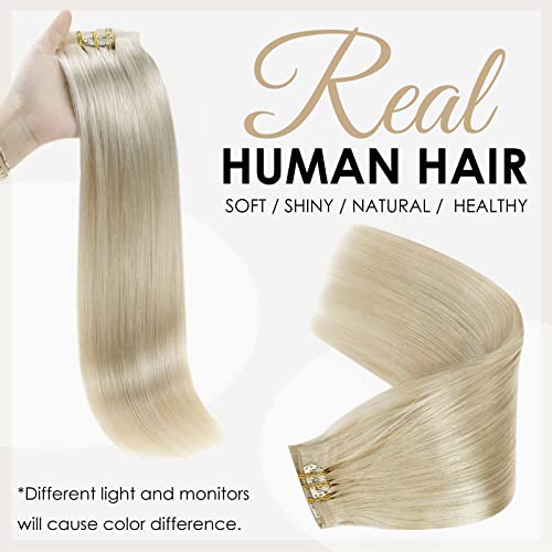 Напълно блестящи светли телена нишка за изграждане на човешки косъм, цели удължаване на косата и 12-инчов полиуретанова шнола за коса