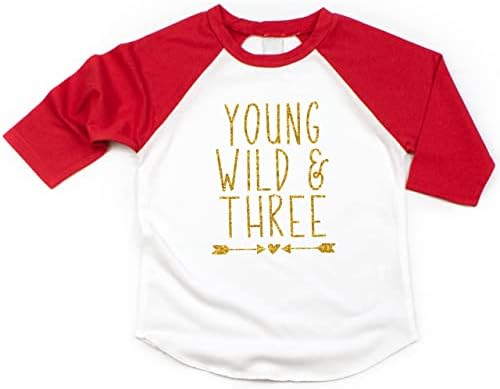 Bump and Beyond Designs 3-Лятна Риза за Рожден Ден За Момиче Облекло на Третия Ден от Раждането