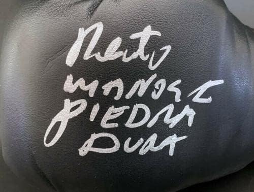 Боксови ръкавици Евърласт с автограф от Роберто Дюрана PSA/DNA - боксови ръкавици с автограф