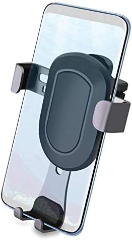 За Определяне на отдушник Лесно Gravity Auto Lock Притежателя на Телефона Лесна Поставка [Черен], за да Virgin Mobile ZTE Prestige 2 (N9136)