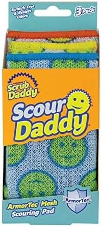 Scub Daddy 2 Комплекта - Scour Татко 3ct, 2 комплекта по 3 бр. (опаковка от 1)