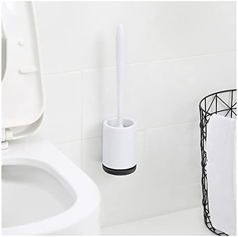 Силиконова четка за тоалетна GUOJM TPR, Подови, Стенни, Основна Четка за почистване на Тоалетната чиния, Комплект Аксесоари за баня,