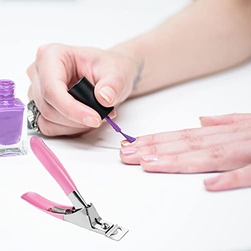 ONNPNN 2 бр., Акрилна Машина за рязане на ноктите, Професионален Нож за ръба на нокти Машинка за нокти от неръждаема Стомана,