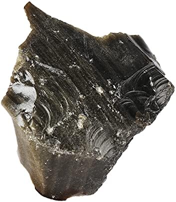 Камък КАРАТА 467.35 карата Черен Обсидиан Скала Груб Естествен Заживляющий Насипен за Извоза
