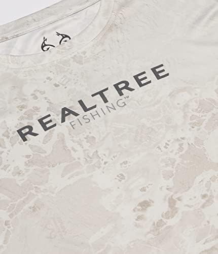 Мъжки Камуфляжная тениска Realtree Fishing Сс с графичен дизайн Staghorn