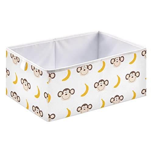Скъпа Обезьянка, кошница за съхранение на кубчета банани, Сгъваеми кутии за съхранение, Водоустойчив кош за играчки, Органайзер
