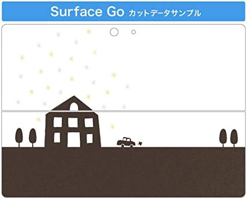 стикер igsticker за Microsoft Surface Go/Go 2, Ультратонкая Защитен Стикер за Корпуса, Скинове 006082, Илюстрация, за Изграждане
