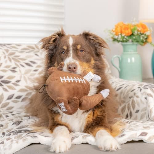 Lulubelles H & K за кучета Power Plush | за Купата на турция (малка) | Забавна играчка за куче | Играчка за кучета с пищалкой | Подарък
