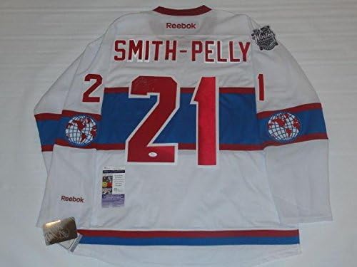 Деванте Смит-Pelly подписа договор с Канадиенс на класическа Зимна жилетка г. По Лиценз на Jsa Coa - Тениски НХЛ с автограф