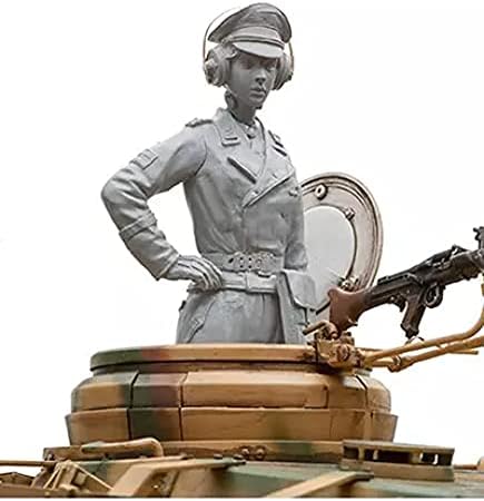 Splind 1/16 Командир на танков звена на Втората световна война, Модел Войник от смола (без резервоар), неокрашенный и продукцията