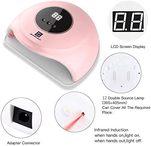 Машина за Лак за нокти Простор за Втвърдяване на Гела Art Light Нокти 36W Лампа за нокти USB LED Гел-Черешката Лак за нокти