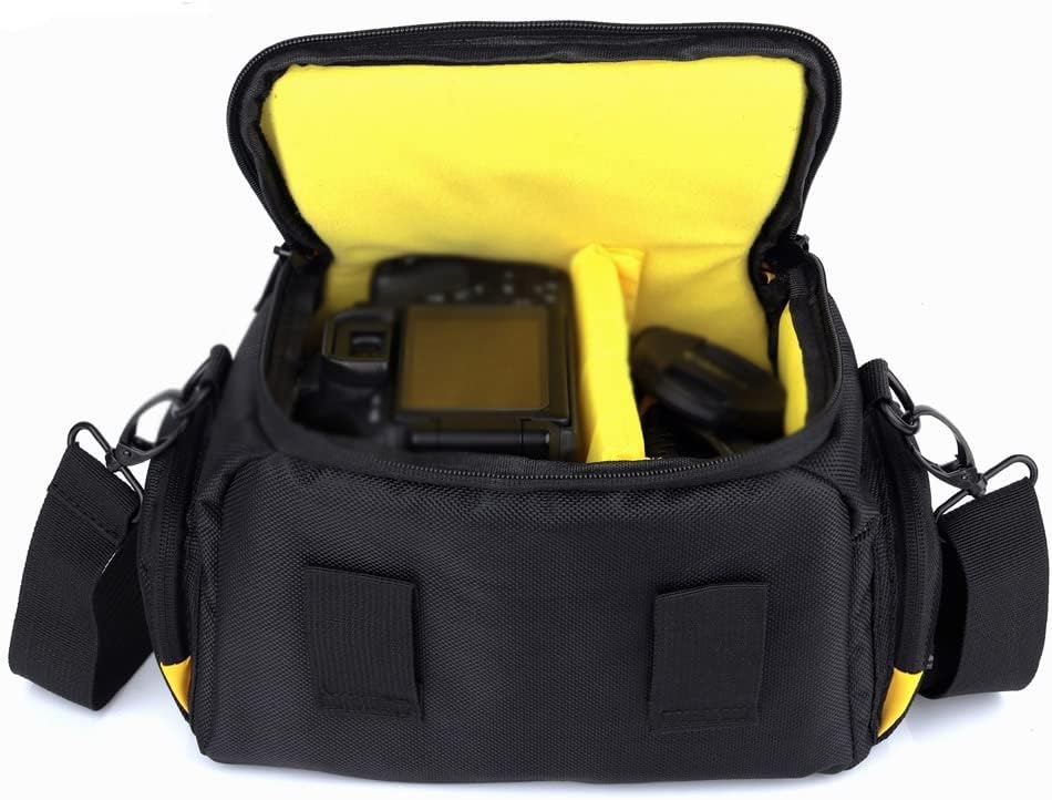 Чанта за фото FZZDP Голям Капацитет, чанта за огледално-рефлексен фотоапарат, чанта-тоут, чанта за фотография, чанта за обектива, чанта