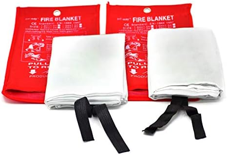 Одеало за възстановяване след пожарогасител Parcil Distribution PD-452, Голям, Опаковка от 2 броя