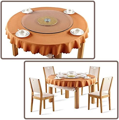 LIXFDJ Трайни Кухненски Въртяща се маса, Lazy Susan, Сервировочная табела от закалено Стъкло, Голяма Отточна тръба на шарнирна връзка