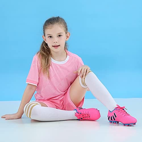 Удобни футболни обувки Hawkwell Kids Атлетик с твърда настилка на открито (За деца / Малки деца/ Големите деца)