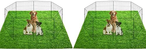 Мат изкуствена трева е Много голяма 41 x41 и 72 x72 (опаковка от 2 броя)
