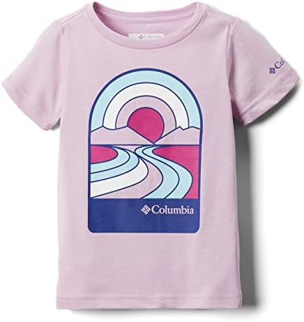 Тениска с изображение, Беси Челно за момичета Columbia с къс ръкав