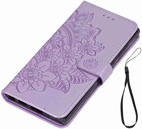 Калъф от Изкуствена кожа Rosvola, една Чанта-Портфейл за Телефон С Точни Изрези, Защитно фолио за екрана, Удобни допир