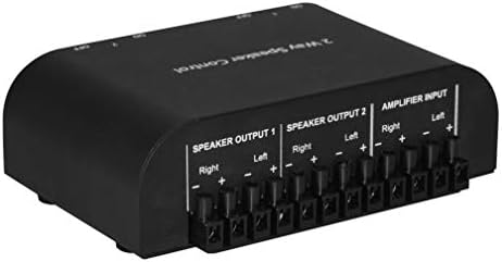 Xtrempro 61051 2 - или 4-позиционен превключвател на високоговорители, 1 вход, 2 изхода или 1 изход, 4-позиционен превключвател