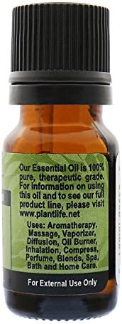 Етерично масло за ароматерапия от листа от кедър Plantlife - Директно от растенията, Чист Терапевтичен клас - Без добавки и пълнители