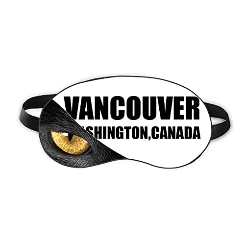 Ванкувър, Канада Град Държава на облегалката за глава За очи и Тъмна Косметологическая Хастар