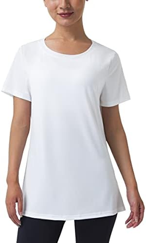 Дамски Спортни блузи Kimmery, Леки, бързо съхнещи Спортни Ризи с кръгло деколте и Къс ръкав