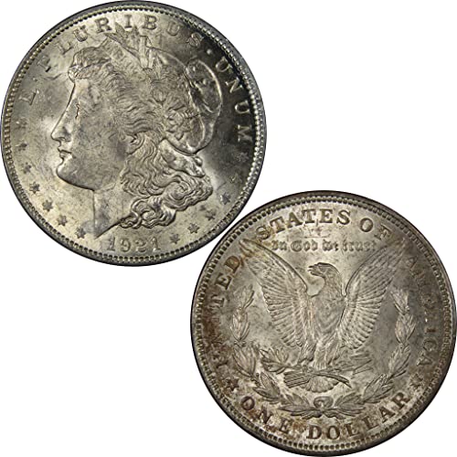 Широк Тръстика долар 1921 година Морган, Необращенный Сребърен артикул: IPC8646