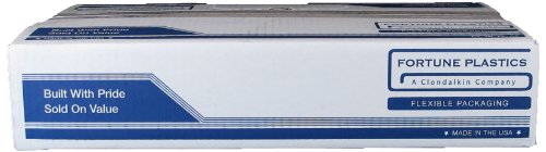 Fortune Пластмаси DuraLiner Xtra-Подложка за боклук резервоарите от ултра силна полиетилен ниско налягане с обем 56 литра, Звездообразное печат, Бял, 1,1 Мил, 47 x 43 (в пакет 100 бро?