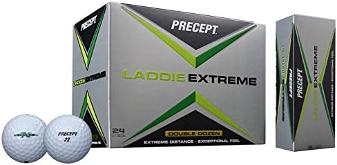 Топките за голф Precept 2017 Laddie Extreme (опаковка от 24 броя)